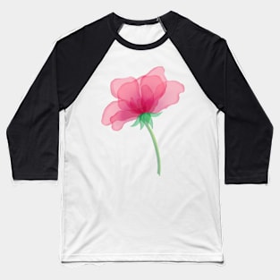 Rose Flower Baseball T-Shirt